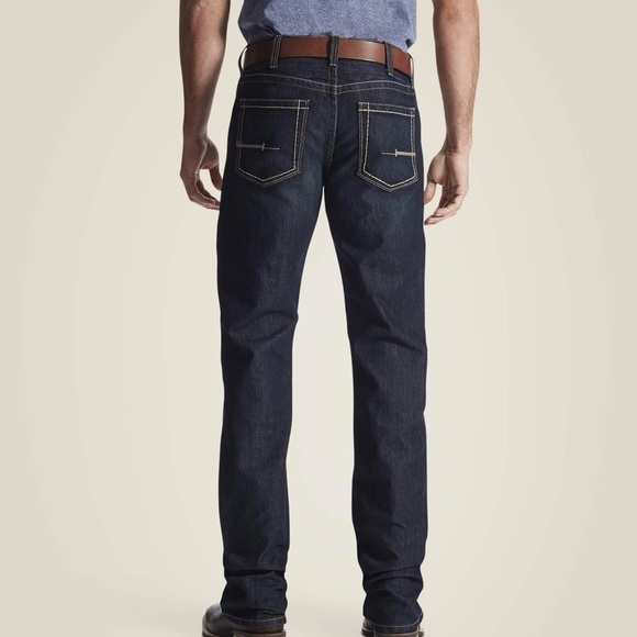 ARIAT Rebar M4 Relaxed DuraStretch Edge Boot Cut Jean Bodie Style 100162290 - Picture 7 of 12